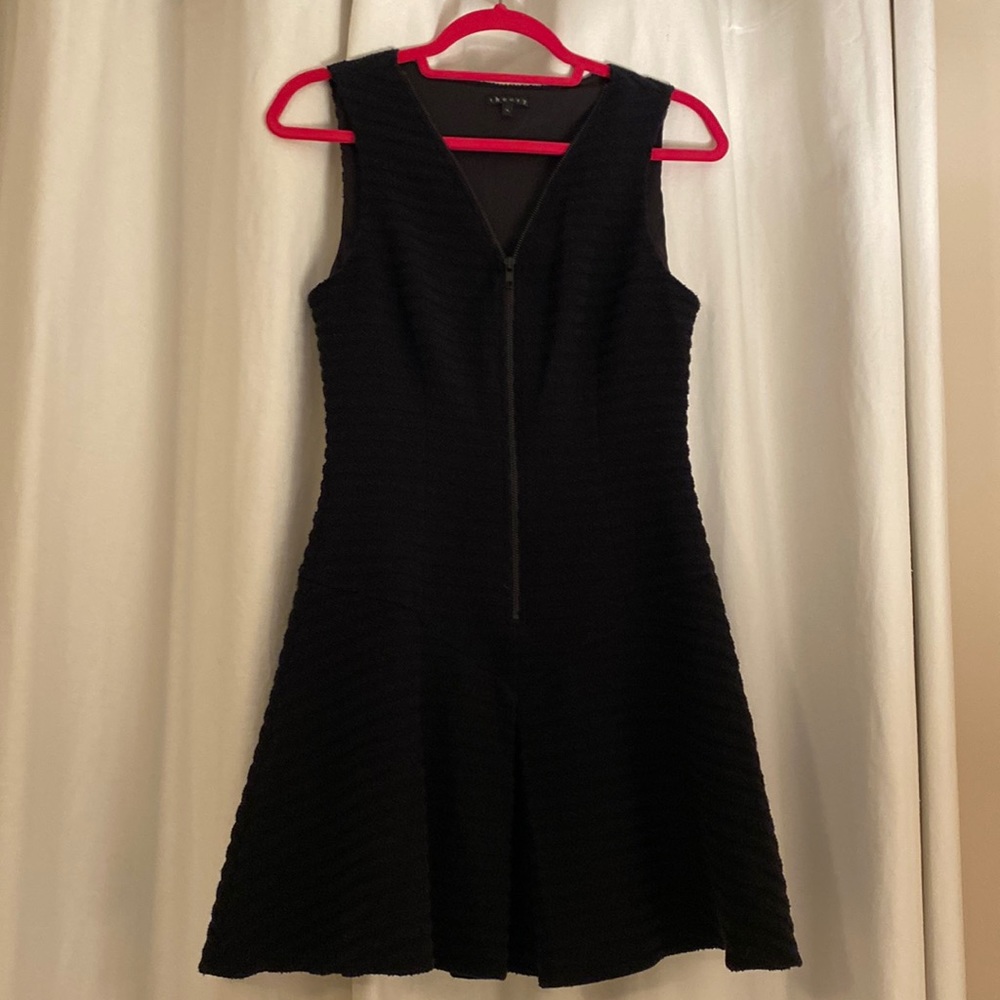 Theory Black Mini Dress - size 4